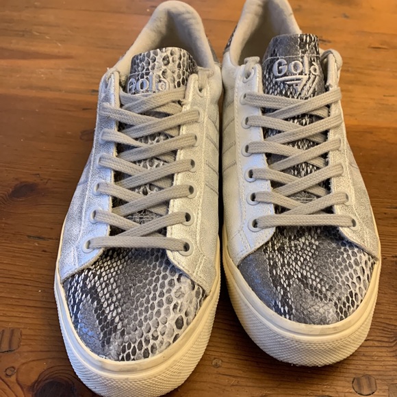 Women's Gola Orchid II Snakeskin Sneakers - Picture 1 of 8